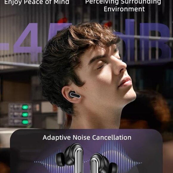 Acuvar Wireless Earbuds Bluetooth Headphones with LED Display - Picture 6 of 10